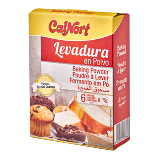 calnort baking powder 6x15gr