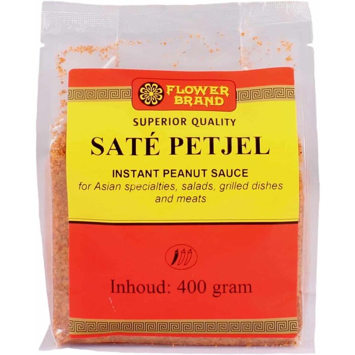 Flower brand Sate Petjel Peanut Sauce 500gr