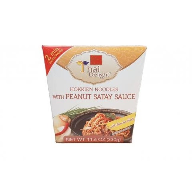 thai delight hokkien noodles with peanut satay sauce 330g Tokogembira.nl