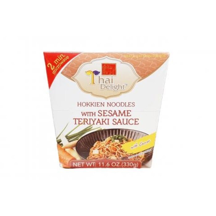 Hokkien Noodles with Sesame Teriyaki Sauce 330g thai delight