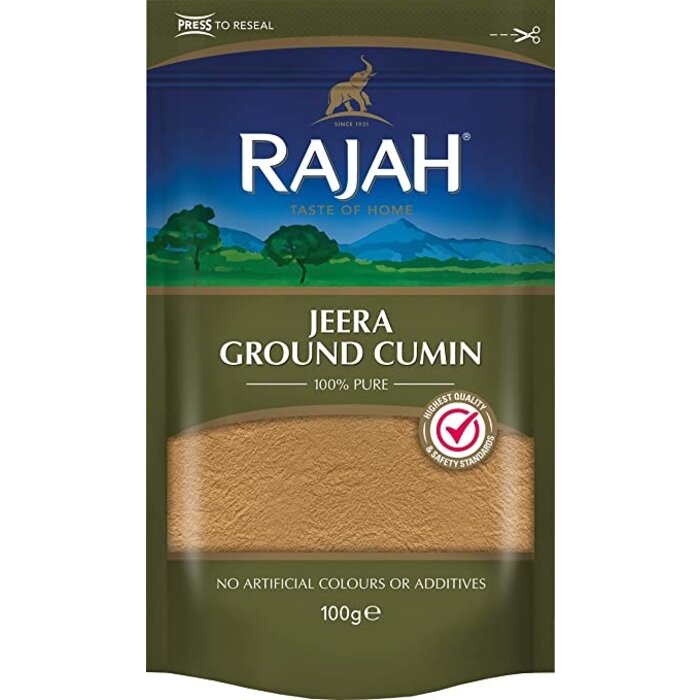 rajah jeera ground cumin 100g