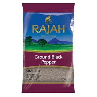 rajah ground black pepper 100g