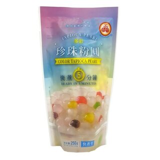 Tapioca Pearl Colour Sugar Flavor WuFuYuan 250g