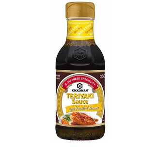 kikkoman teriyaki sauce with roasted sesame 250ml