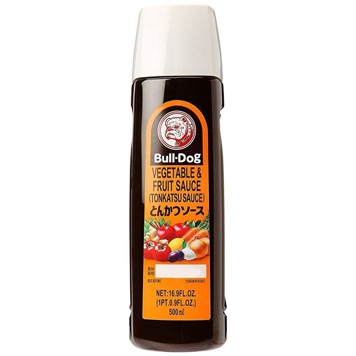 bulldog vegetable fruit Tonkatsu sauce 500ml (16.9fl. oz)