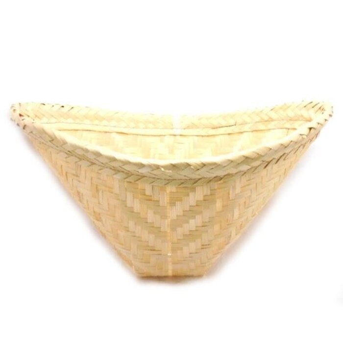 Sticky Rice Glutinous Mango Steamer Pot 22cm Cover Bamboo Basket