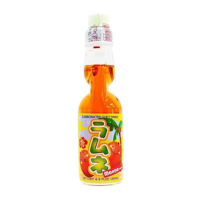 Ramune Mango Flavour Soft Drink 200ml