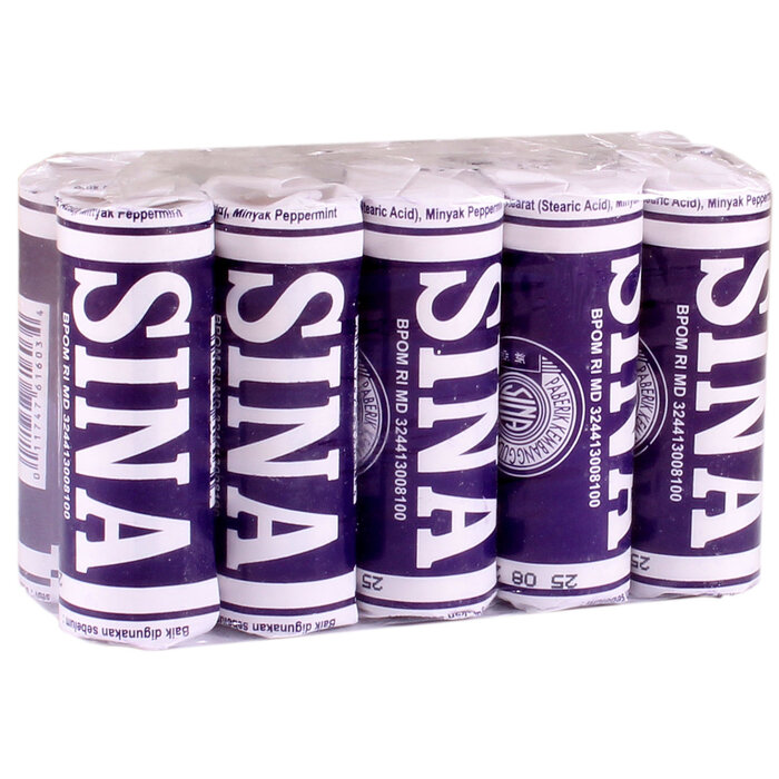 SinA Peppermint 10 rolls x 14gr