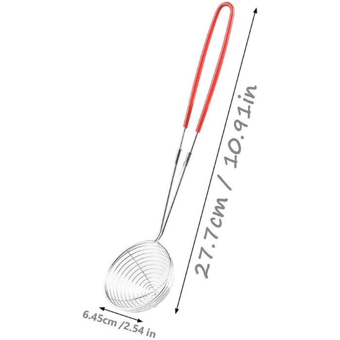 Fondue Sieve Ø7cm / chafing nets Deluxe set 4 pieces