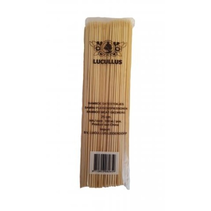 Bamboo Satay Sticks 25cm Lucullus