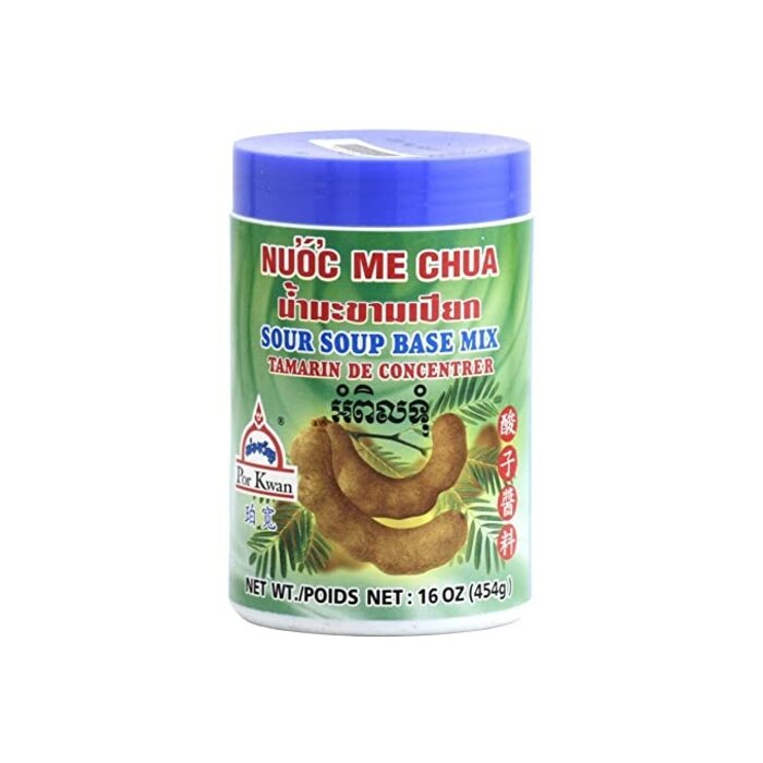 Por Kwan Sour Soup Base - Tamarinde pasta  16 oz - 454g
