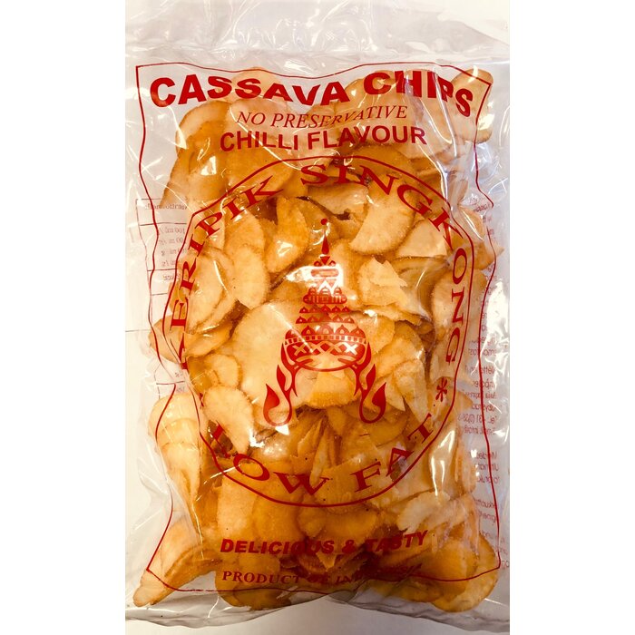 Cassava Chips Keripik Singkong Chilli LF 250gr