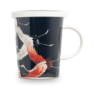 Tea Mug with Filter Crane Ø9.5 cm | H11 cm