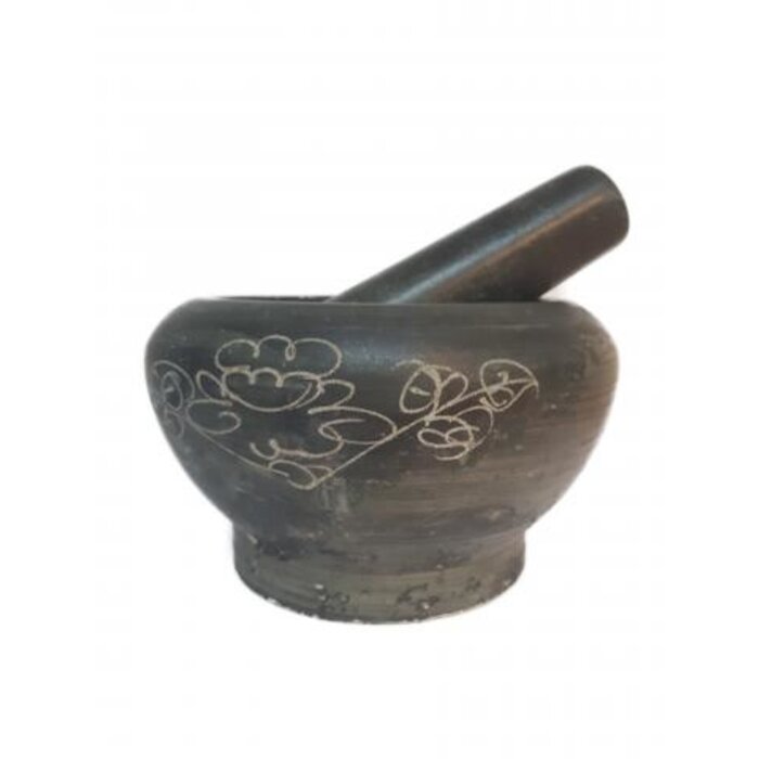 Tumbukan mortar oval ⌀13 cm Polished Mortar