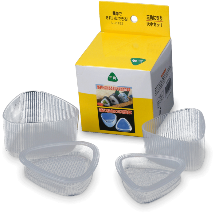 Onigiri mold - sushi mold 2 pieces - L8152 - 6089462