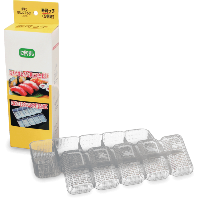 Sushi mal nigiri- Oshi 5 in 1 - 6x2.5x4cm - L-858 - 6089454