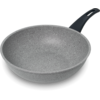 Wok pan Ø 28 cm with handle - light gray - Flonal