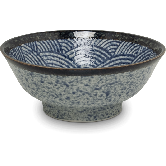 Japanese wave bowl Ø22 cm - H9 cm - 6041013