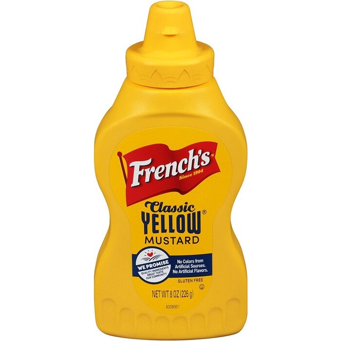 french's classic yellow mustard 8 oz - 226g