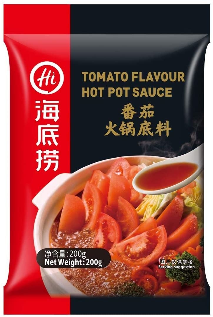 Tomato Flavor Hot Pot Seasoning 200g Haidilao Tokogembiranl 