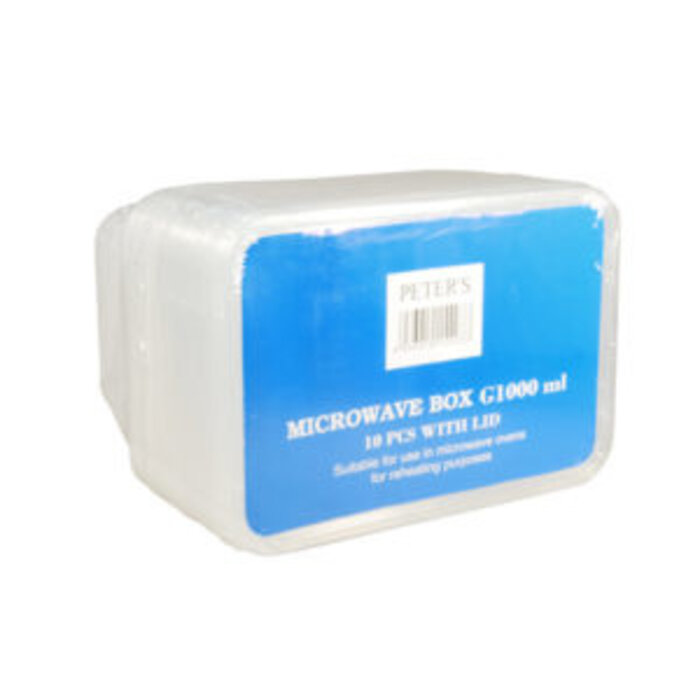 Microwave Box K 1000 ml per 25 pcs - Peter