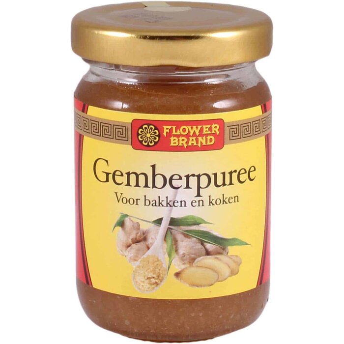 Ginger puree 100g flowerbrand