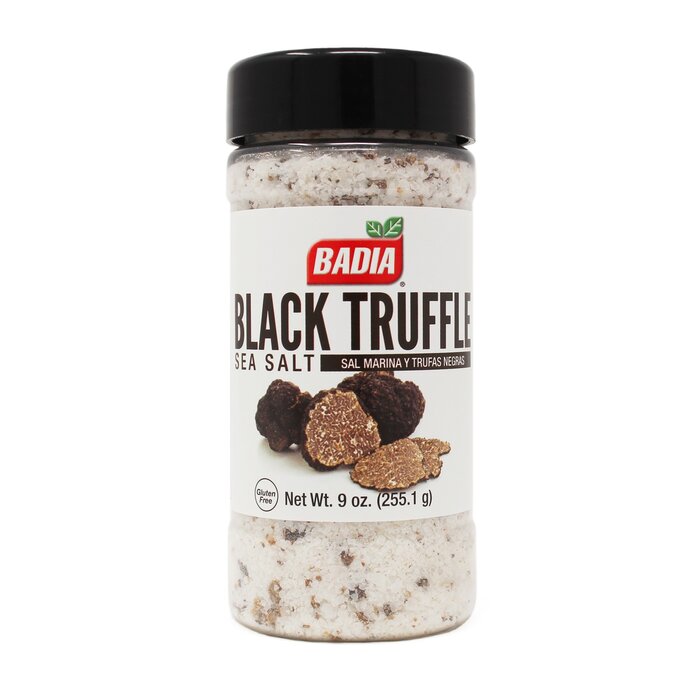 Badia Badia Black Truffle Sea Salt 9 oz - 255.1g