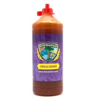 Amboina Chilly sauce 1000ml (Zoet-pikante saus)