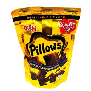 pillows choco filled crackers 150g - Oishi