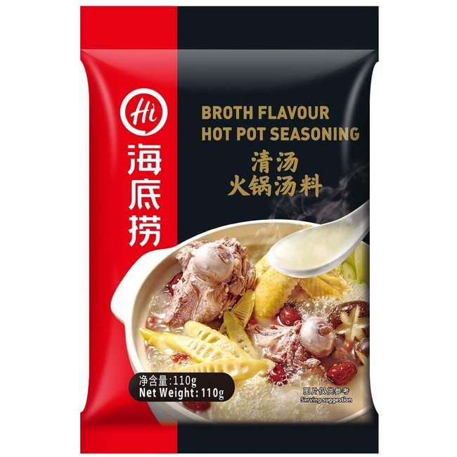 Broth Flavour Hot Pot Seasoning 110 g HAiDiLao Tokogembira.nl