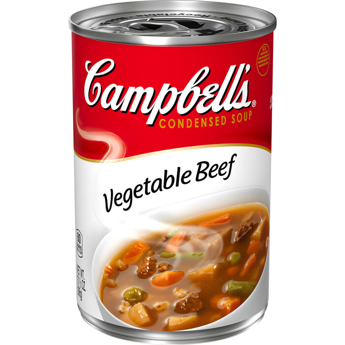 campbell's VEGetable with BEEF stock soup 298g