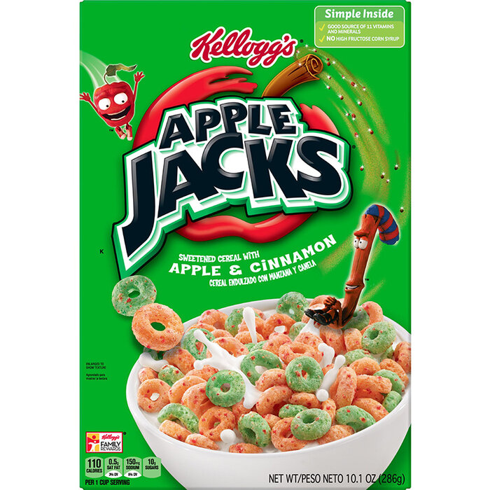 Apple jacks 10.1 oz - 286gr Kellogg's