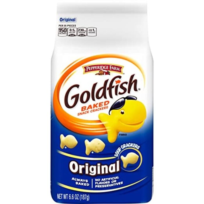 Pepperidge Farm Goldfish Original Crackers 6.6 oz - 187gr