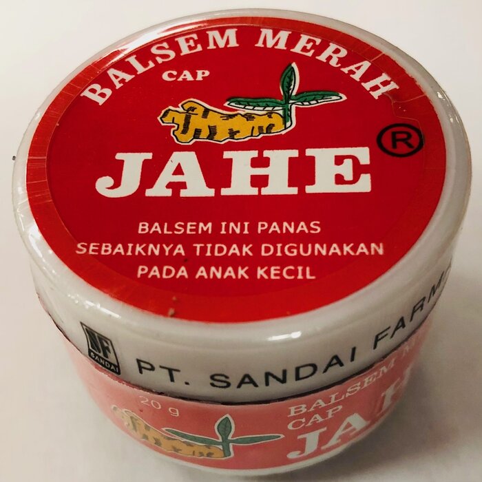 Balm Merah Cap Jahe 20 gr PT. Sandai Farma