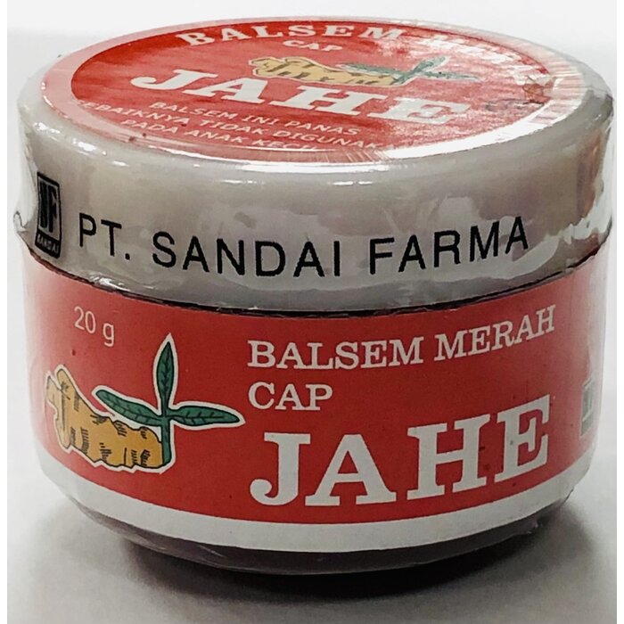 Balsem Merah Cap Jahe 20 gr PT. Sandai Farma