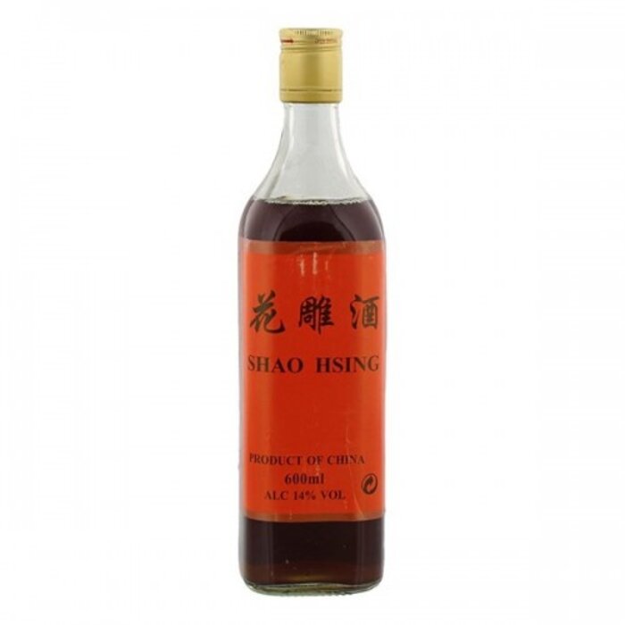 Shao Hsing Chinese Rijstwijn, 14% -  600 ml  - gold lid