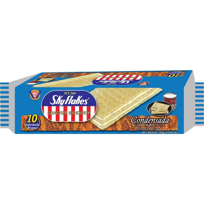 M.Y. San Skyflakes Condesada Sweet milk flavor 10pcs - 300g