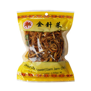 dried lily flower 100g golden lily