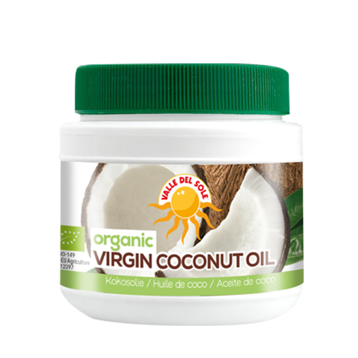 Organic Virgin Coconut Oil 500ml Valle Del Sole