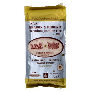 Jasmine Rice 1kg Dragon & Phoenix