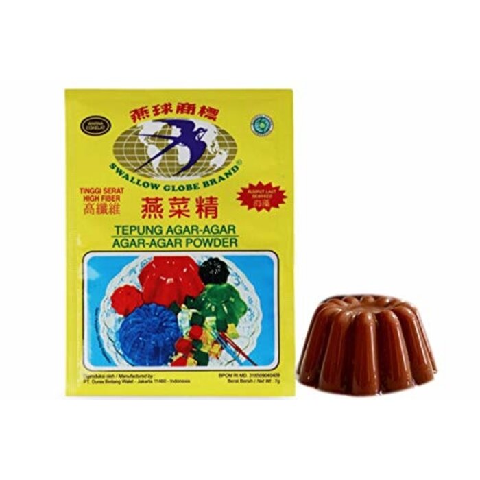 Agar-Agar Kleur Chocolade 7gr Swallow