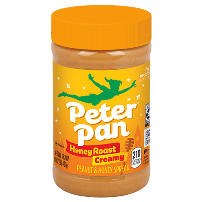 peter pan honey roast - creamy 462g