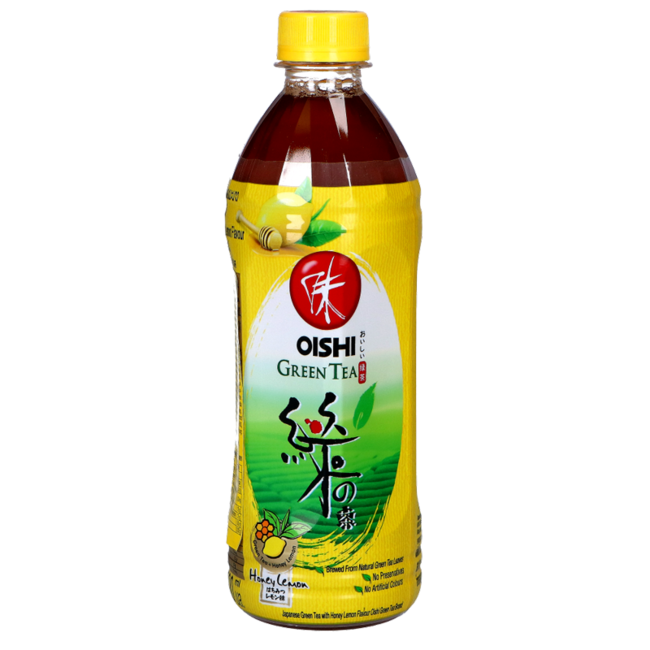 oishi black tea lemon 500ml Tokogembira.nl
