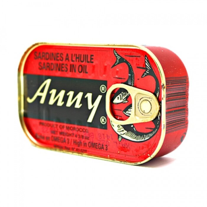 sardines in in oil Anny 125g