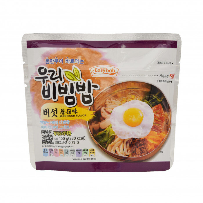 Easybab Woori Bibimbap Mushroom 100g