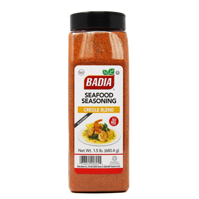 Badia badia seafood seasoning creole 1.5 lb - 680.4g
