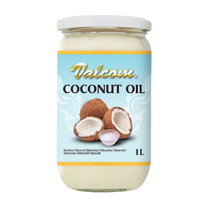 Valcom pure coconut oil 1 ltr valcom