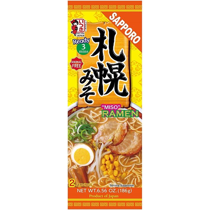 outlet: Ramen Sapporo Miso 186g Itsuki THT 2025.9.18