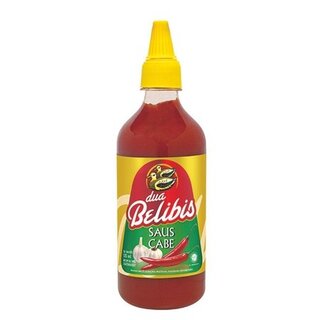dua belibis saus cabe 535ml PET fles