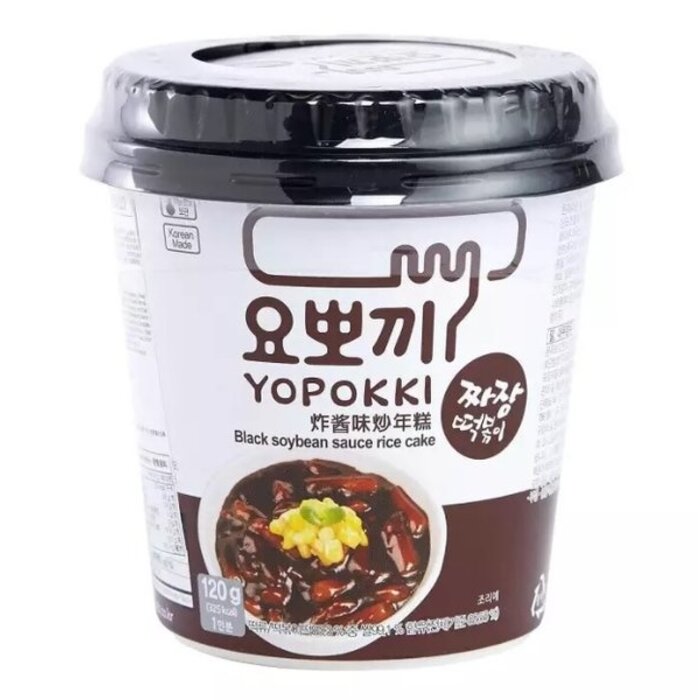 Yopokki Jjajang Black Soybean sauce Topokki 120g